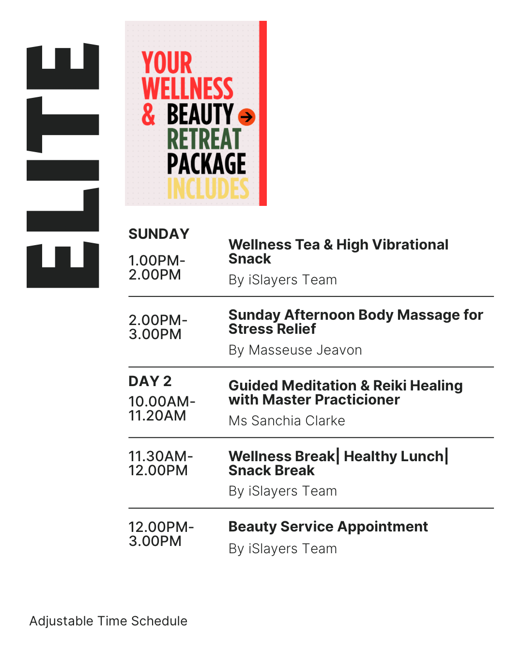 Wellness & Beauty Retreat Packages