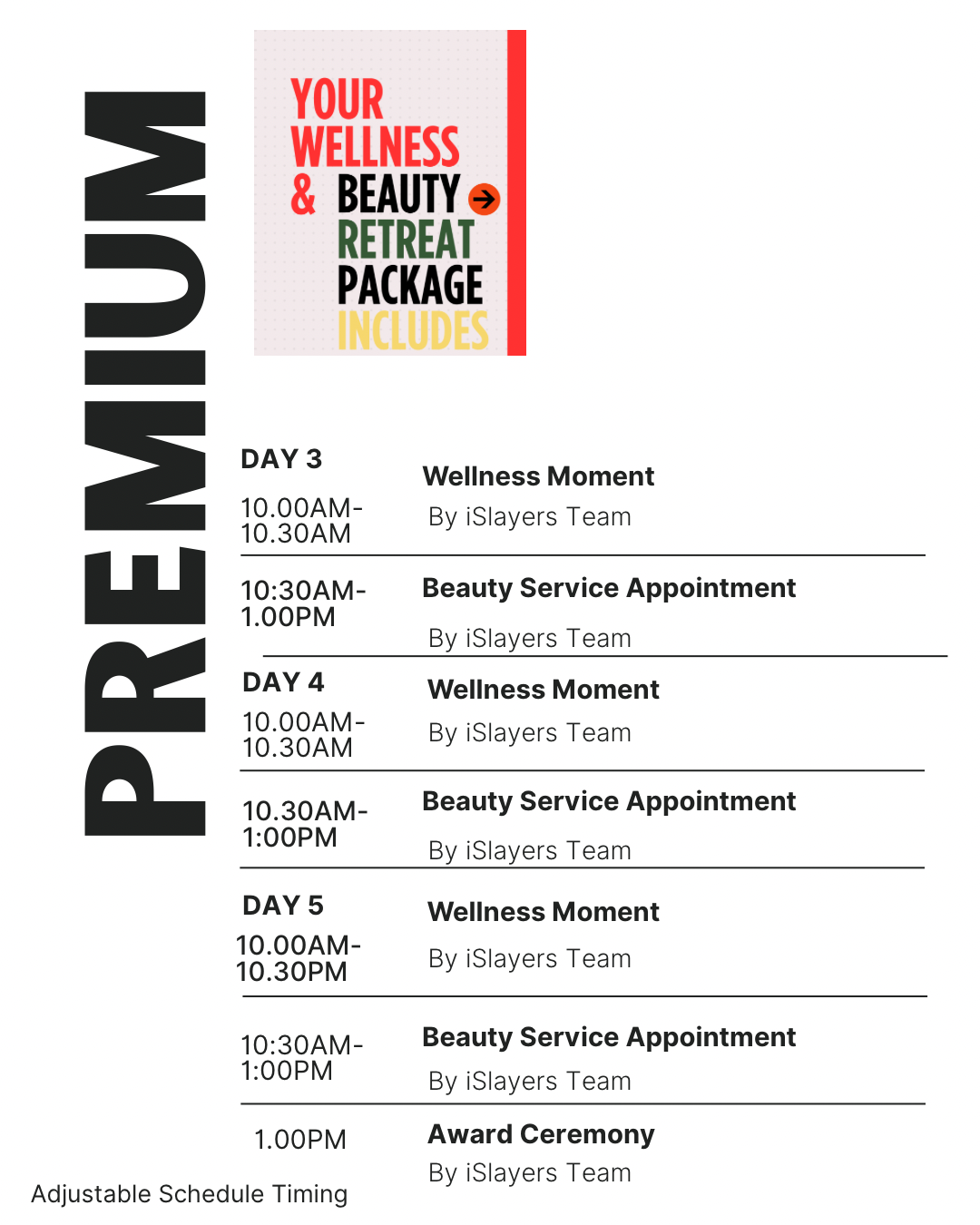 Wellness & Beauty Retreat Packages