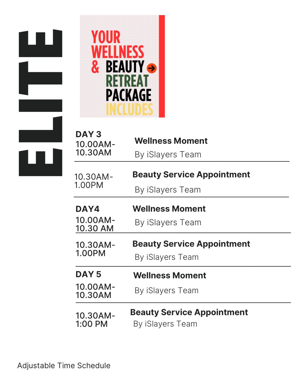 Wellness & Beauty Retreat Packages