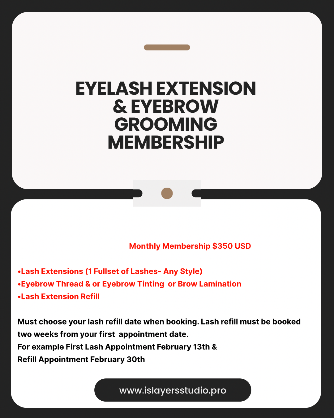 Eyelash Extension & Eyebrow Grooming Beauty Package