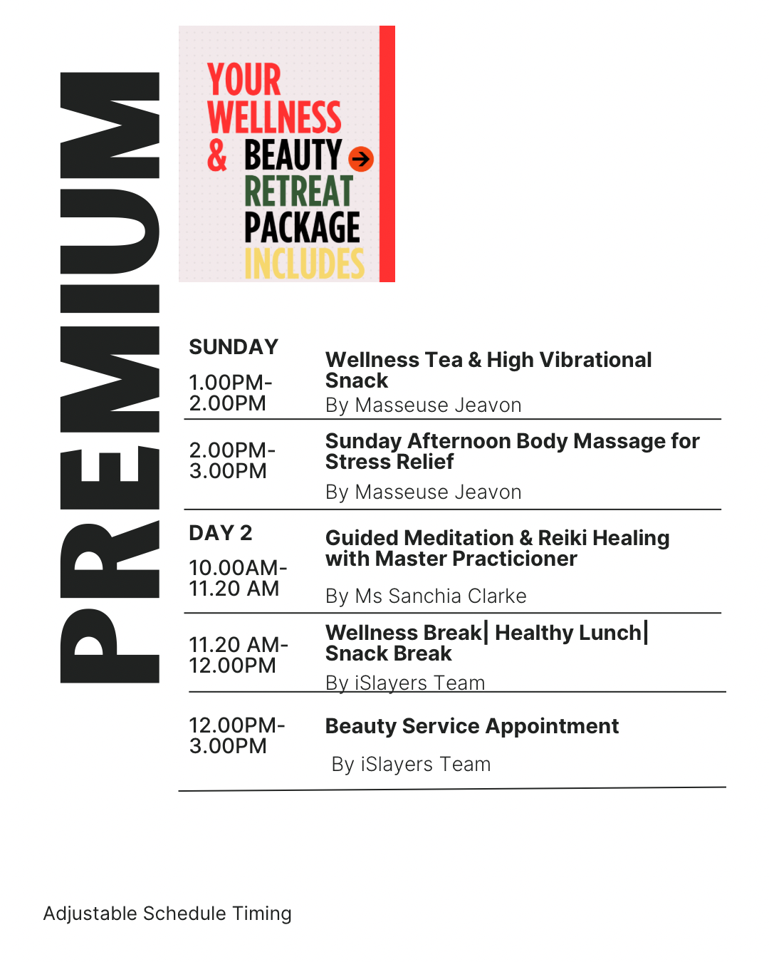 Wellness & Beauty Retreat Packages